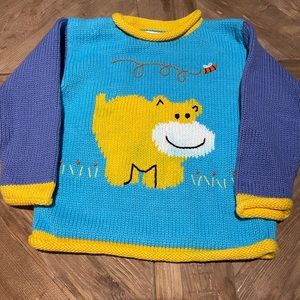 Mela Wilson Hippo Sweater Size 4